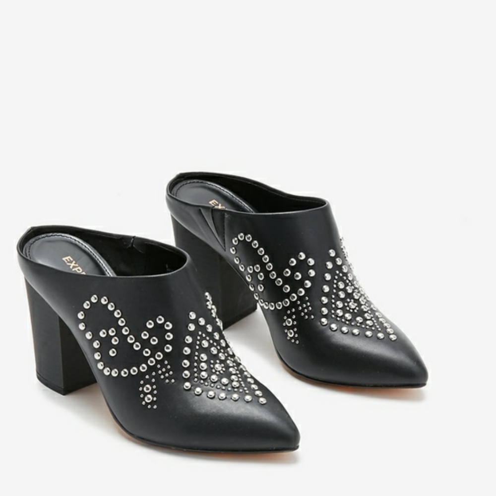 Studded Mules -